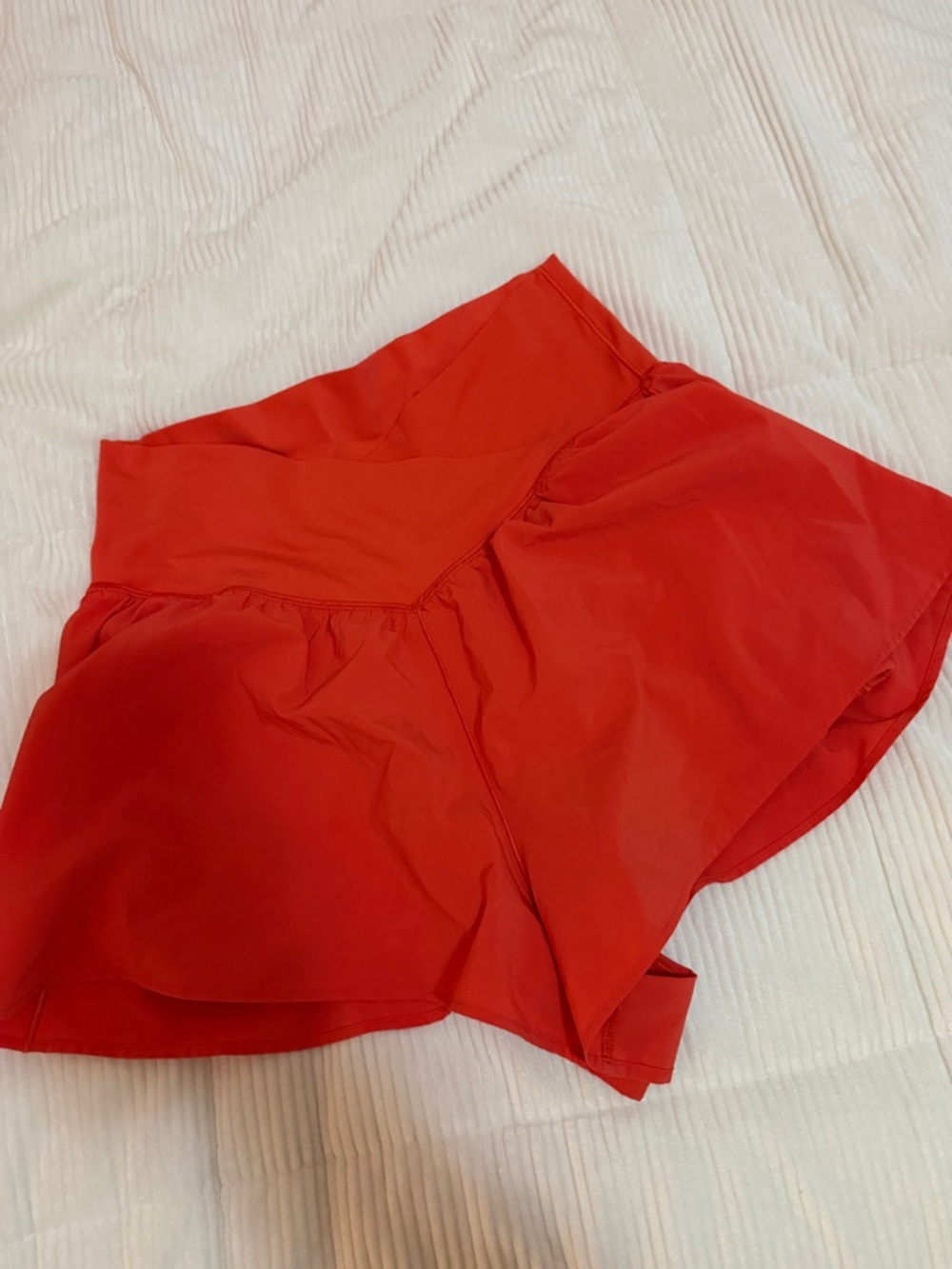 aerie Bright Red Athletic Skort